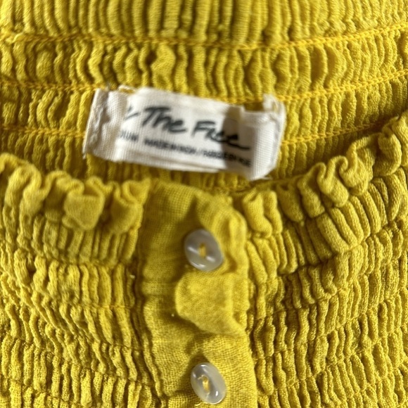 We The Free Dancing Till Dawn 100% Cotton Crop Top, M - Picture 11 of 13